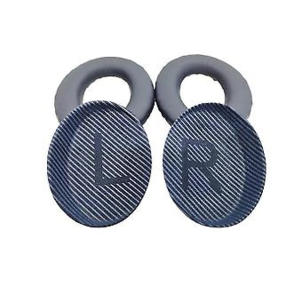 Korvatyynyt Qc35 Qc25 Qc15 Ae2 kuulokkeiden korvaavat korvatyynyt langattomat kuulokkeet Pu korvasuojat harmaa+sininen