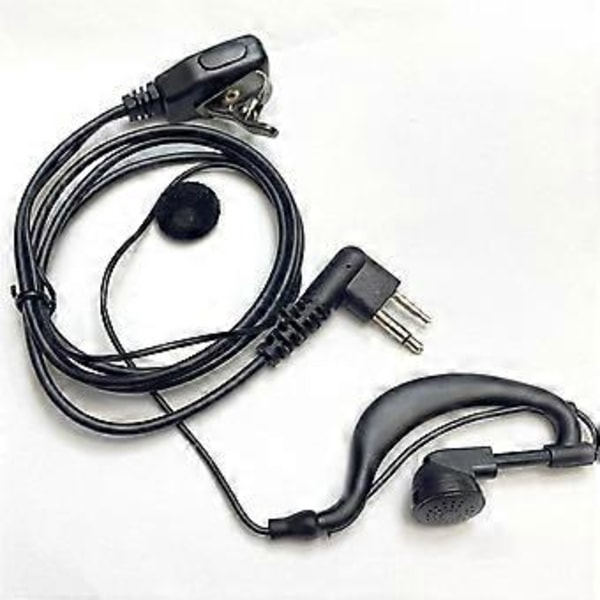 Öronbygel Walkie Talkie Headset med MIC M-kontakt Walkie Talkie Headset Universellt för Hotell Byggarbetsplats