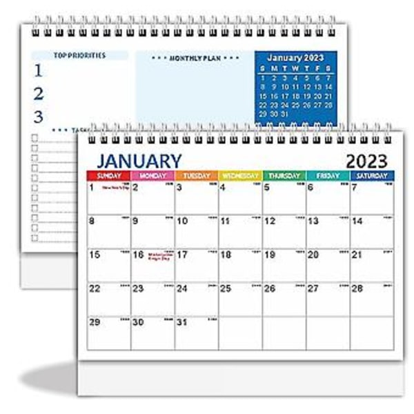 2023 Skrivbordskalender 12 S Plr 2023 Skrivbordsmemo Schema Ize
