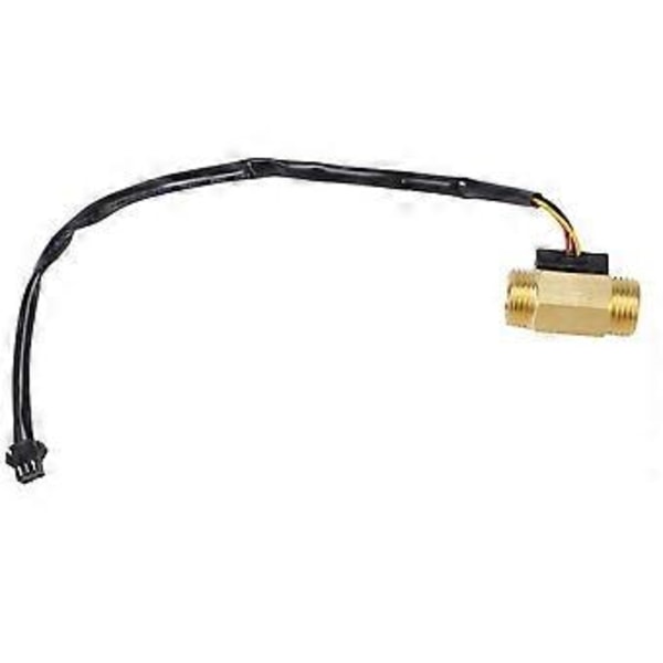1 Styck -b1 Turbin Vattenflödessensor G1 / 2 Tum Elektromagnetisk Mässing In-line Hall Switch Hane