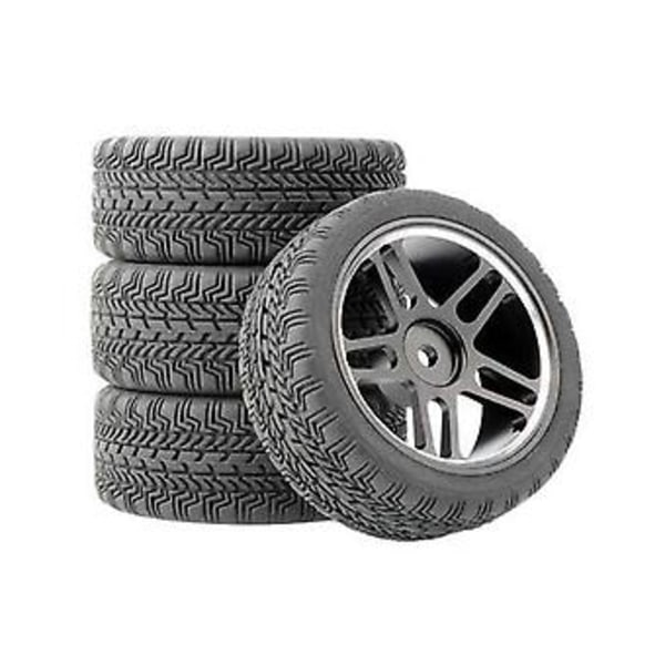 For Rs4 Fw06 Tt02 D4 1/10 Metallhjul Flat Sportsbil Dekk, Modifisert Og D Tilbehør