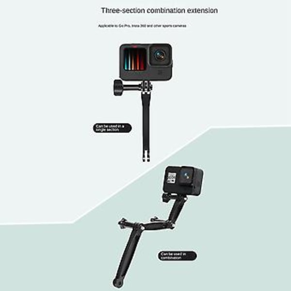 Kamera Extens -kiinnike 11/10 Max 3-in-1 Extens -tankokiinnikkeelle