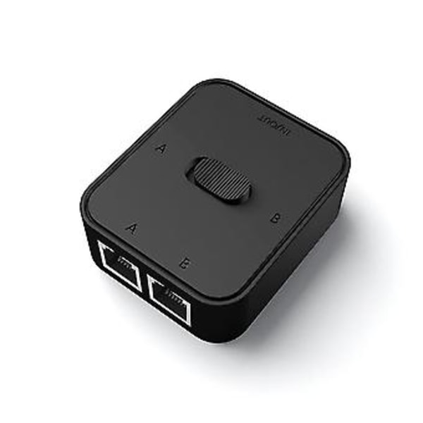 2 Port Gigabit Netværk Switch Rj45 Switch Netværk Splitter Kabel Forlænger Vælger Gratis 2 Vejs Adapter