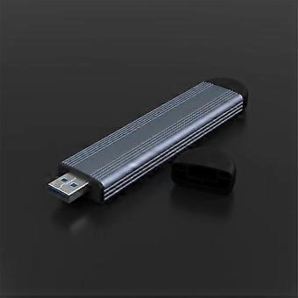 M.2 SSD Kotelo M.2 - USB 3.1 Gen 2 10Gbps NVME SSD Kotelo Kaksoisliitäntäinen Inline SSD Kotelo Tukee NVME Protokollaa