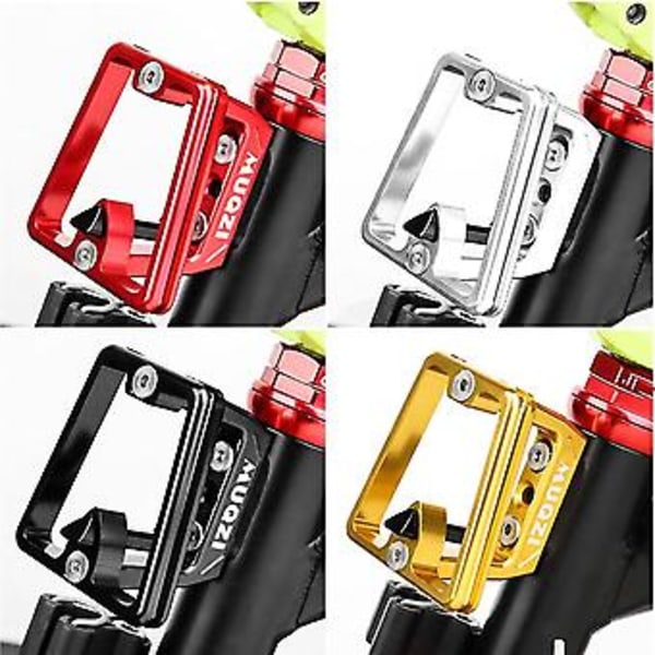 Til Front Taske Blok 3 Hul Front Adapter Beslag Foldecykel Tilbehør, rød