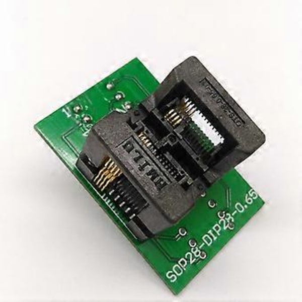 SSOP8 TSSOP8 Programmer Adapter Socket TSSOP TILL DIP-omvandlare Chip Testning Debug Outlet IC För 0,65MM Pitch