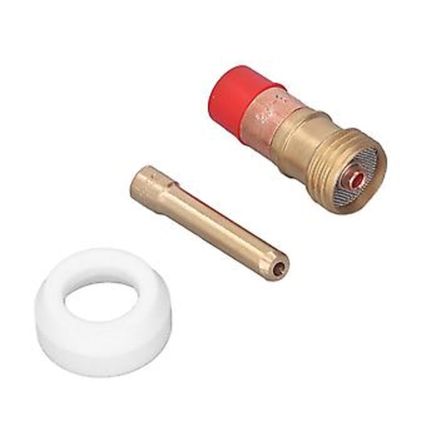 TIG Svetspistol PTFE Främre Kåpa Ersättning TIG Svetspistol Gaslins Hylsa Kit för WP17