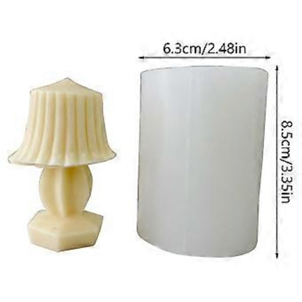 Bordlampe Silikone Lysform Til Håndlavede Lysforme Silikone