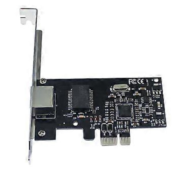 PCI-E x1 Gigabit Ethernet-kort RTL8111C Enkelport Desktop 1000M Nätverksadapter Drivrutinsfri