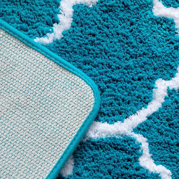 Bademåtte skridsikker absorberende bademåtte marokkansk flet bademåtte bademåtte brusemåtte mikrofiber køkkenmåtter dør måtter inde magiske måtter