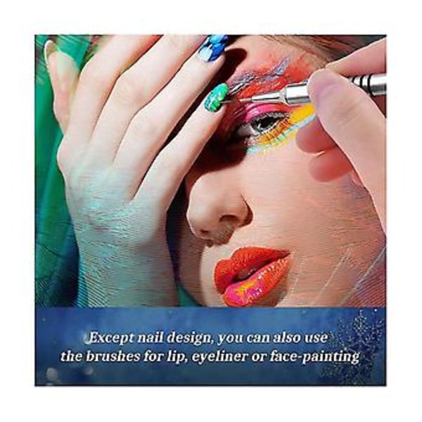 Art Bru Set, 6 kpl Art Brush Stri Thin Nes Dotting Ing Pen