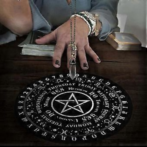 Pendelbrett Spådom Metafysisk Meldingstavle Hekseri Wiccan Utstyr