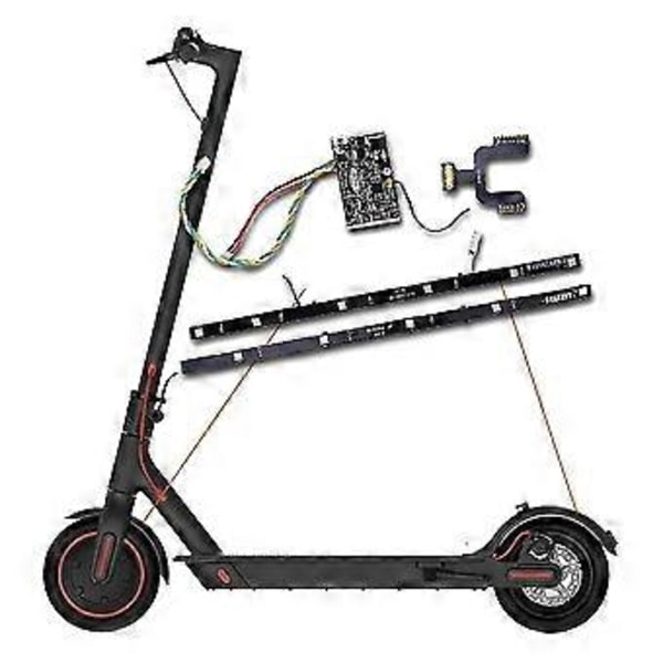För M365 Bms Kretskort Kontroller Batteri Dashboard Elscooter Management System Reparation R