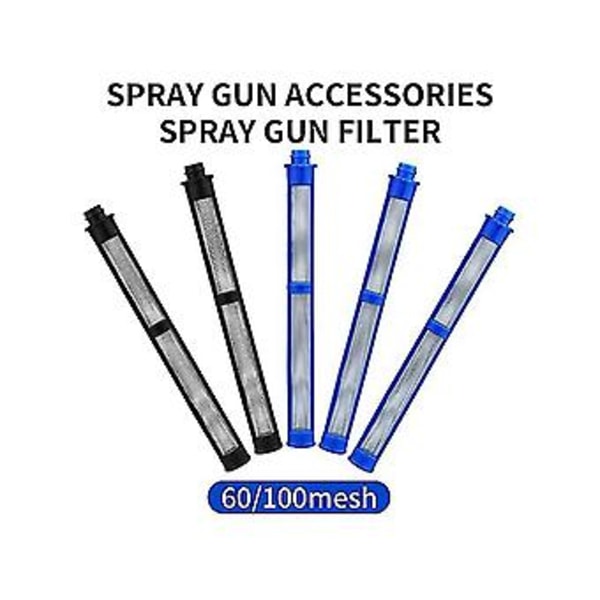 Less Gun Filtre-287033 5 stk. 100 Mesh Og 287032 5 stk. 60 Mesh Til Pressu