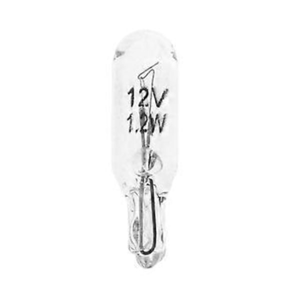 10 stk. Bil LED T5 W5W 1,2W 194 501 Lys Kilder Hvit Lampe Maker Side Instrument