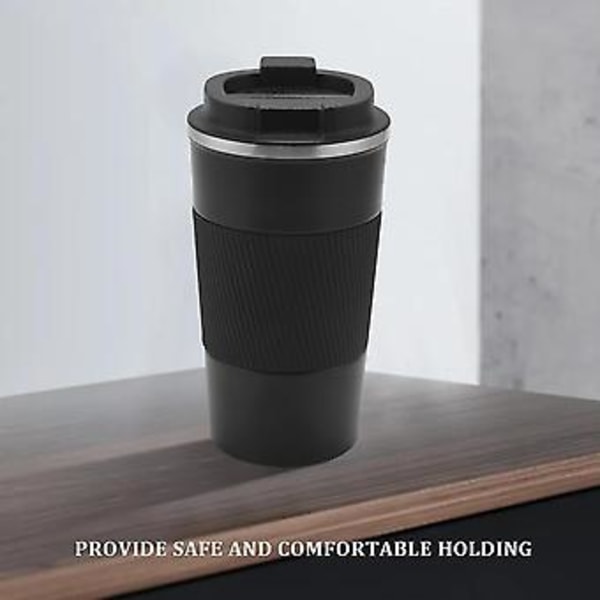 Resemugg Återanvändbara Isolerade Kaffekoppar Vakuumisolering Rostfri Termosflaska För Varma Drycker
