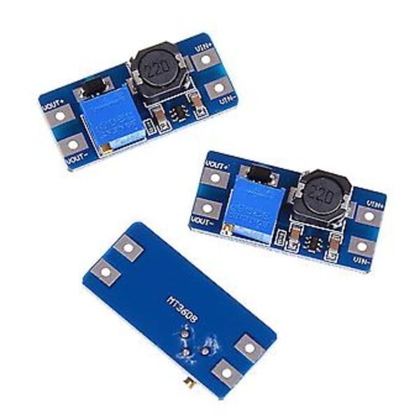 3st Ingång 2v-24v Dc-dc 5v/9v/12v/28v Boost Converter Justerbar Step Up Strömförsörjning Pcc Kort Mou
