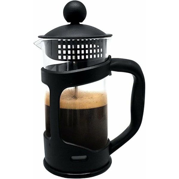 Fransk Stempelkande Kaffemaskine 18x11.5x8 cm 0.35L Sort