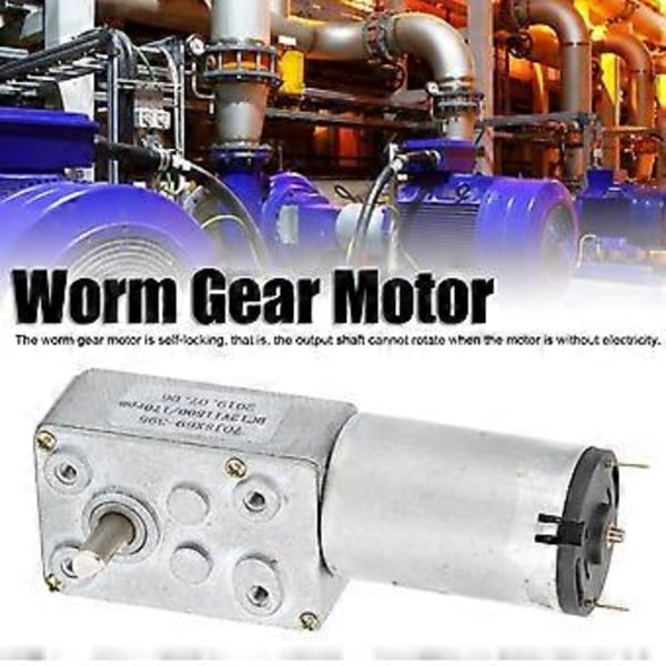 70JSX69395 Kierrepyörävaihdemoottori DC12V 170RPM Suuri Vääntö Turbiinin Nopeuden Alennusmoottori