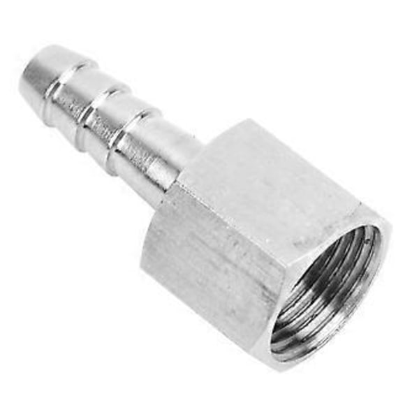2 st 3/8in BSPP Honanslutning Barb Fog Pneumatisk Snabbkoppling (3/8in-6mm)