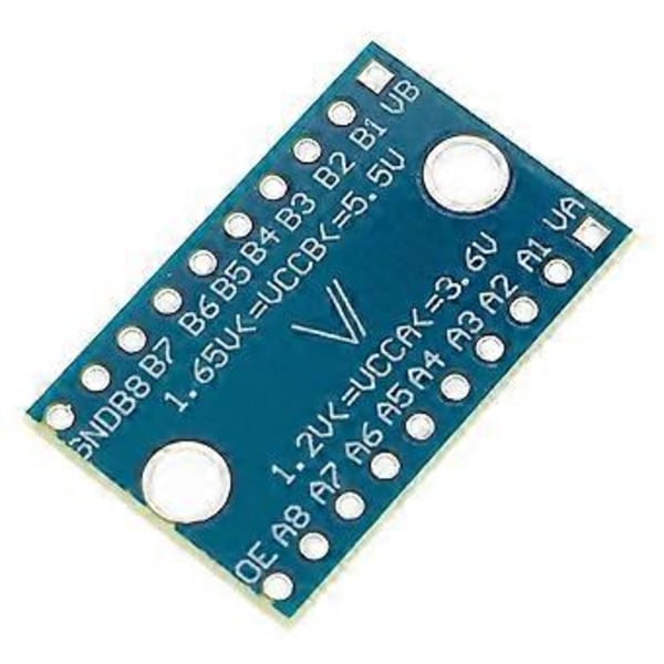 3.3V 5V TXS0108E 8-kanals Logisk Niveau Bi-direktionel Konverter Modul TXB0108 Gensidig Konverter Modul