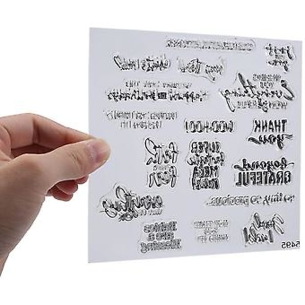 Stempler og dies for kortlaging DIY Scrapbooking Kunsthåndverk (5495)