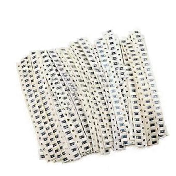660 stk. Chip Modstandssæt 3R3/5R1/10R/22R/47R til DIY Kredsløbsdesign og Reparation