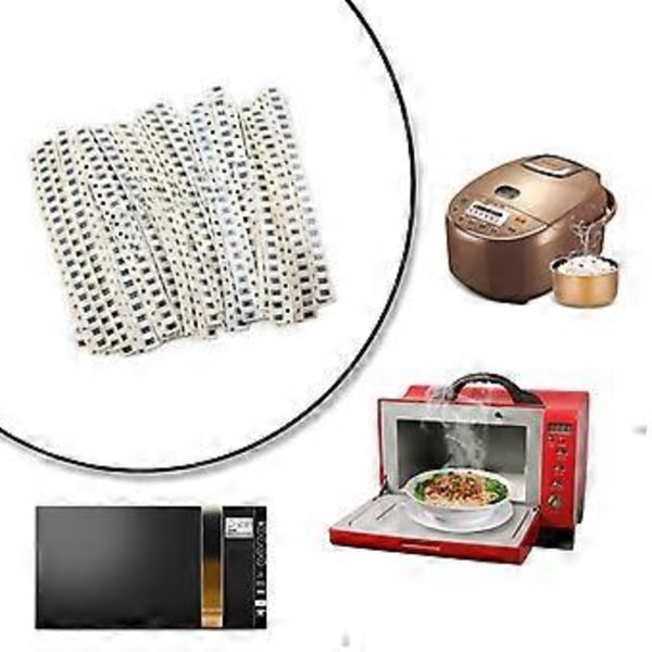 660 stk. Chip Modstandssæt 3R3/5R1/10R/22R/47R til DIY Kredsløbsdesign og Reparation