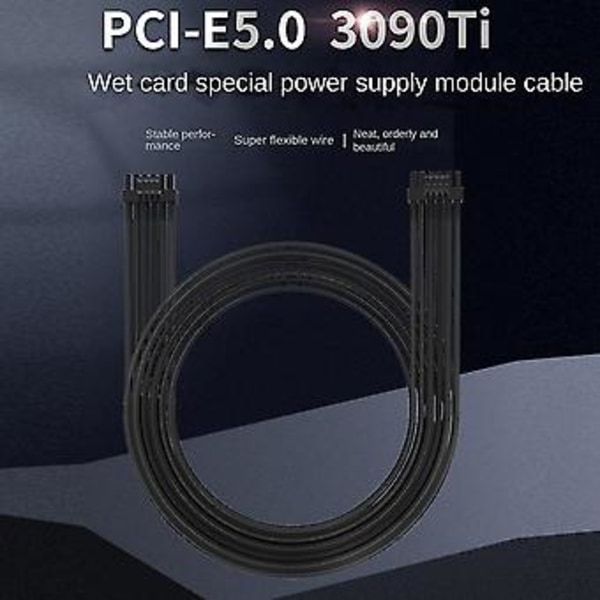 Moduulikaapeli 12+4p - 12+4p Nylonkudottu Näyttö Video 3090ti Moduulikaapeli