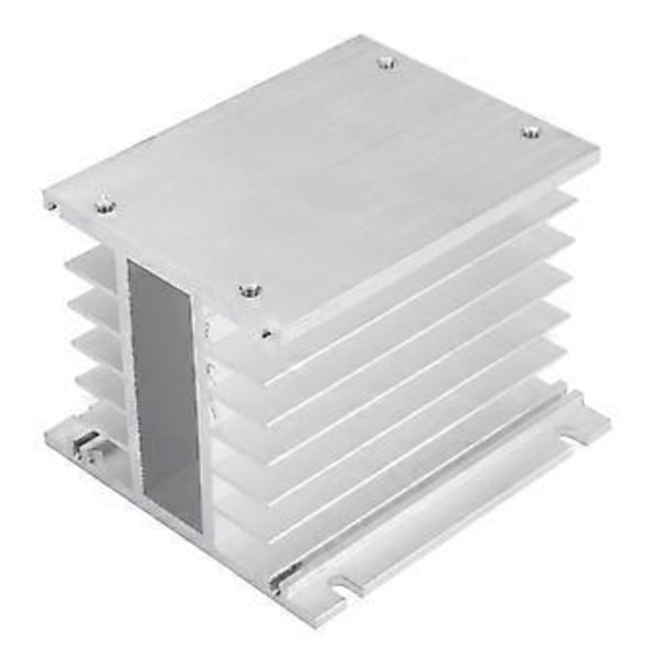 Kolmivaiheinen alumiiniseoksesta valmistettu jäähdytyselementti SSR-hajonta Solid State Relay -jäähdytyselementti