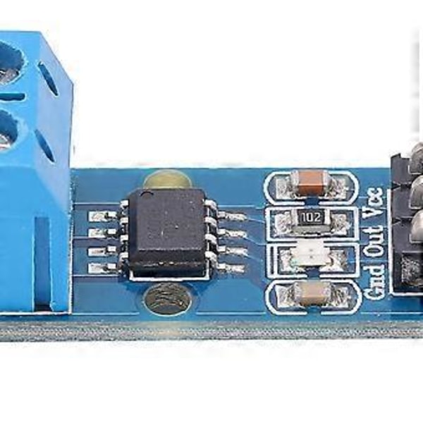 Strömsensormodul 30A Område Elektronisk Komponent Strömfördelningskontrollverktyg ACS712