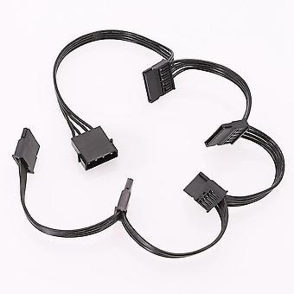 4-pin IDE til SATA-kabel 1 minut 5 IDE 4P til harddisk SATA-adapterkabel