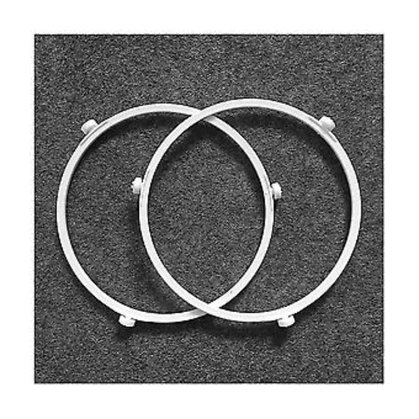 4 stk. Dreieskive Ring, Roterende Ringrulle - For Tallerkenlokk