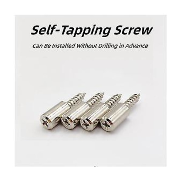 -tap Ruuvit Kaapin Myöhäinen, ei-punng Liimalevy H Hylly H Terästappi P