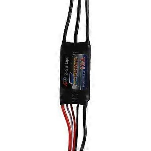 ESC Motorvarvtalsregulator Borstlös ESC för RC Flygplan med UBEC 10A