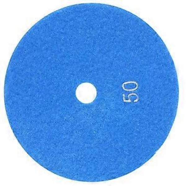 5 tommer 125mm Våde Diamant Poleringspuder Marmor Korn 50