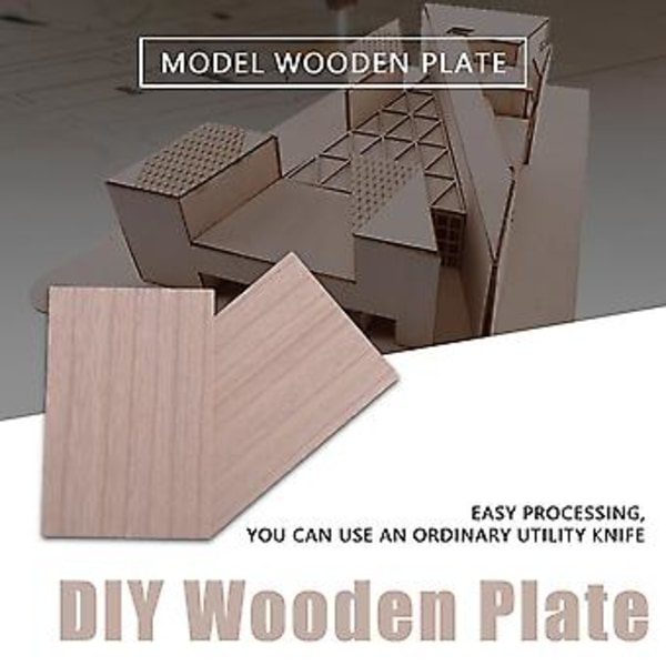10st Balsaträ Skivor Plattor 150*100*2mm Kompatibla Skepp Hantverk DIY