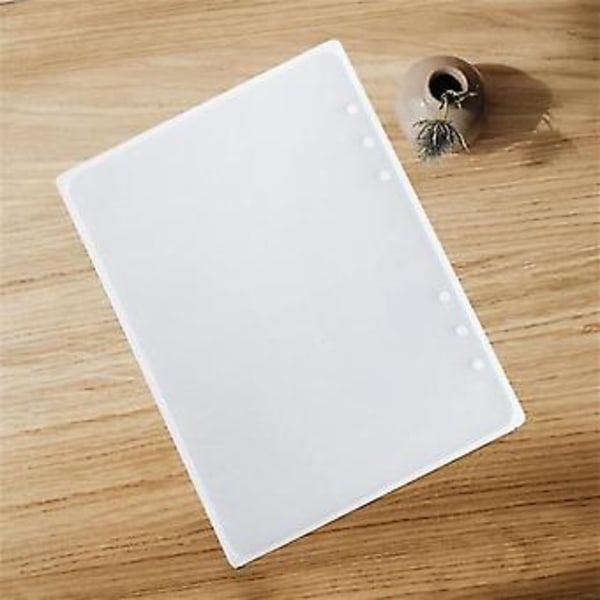 DIY Resin Støpeformer for Notatbokomslag A5 A6 A7 - 3 stk Silikon Notatbokomslag Klar Støping Epoksy