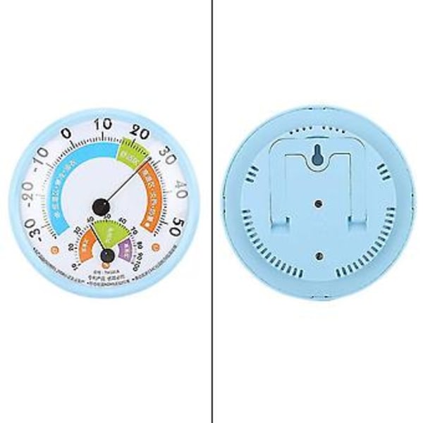 Växthus Temperatur Luftfuktighet Mätare Mätinstrument Urtavla Termometer Hygrometer Portabel Och Hållbar Termometer För Jordbruk