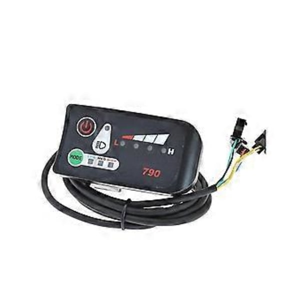 36V Elektrisk Fordon Elektrisk Cykel Mätare LED Effekt Display 6 Km Booster Mätare 790 Mätare