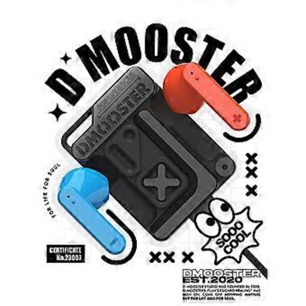 D36 Trådlösa Bluetooth 5.3 Hörlurar Byggkloss Gamer Hörlurar Brusreducerande Hörlurar för Android IOS B
