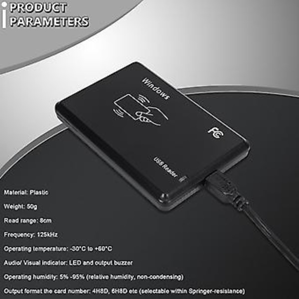 USB RFID Skrivbords ID Läsare