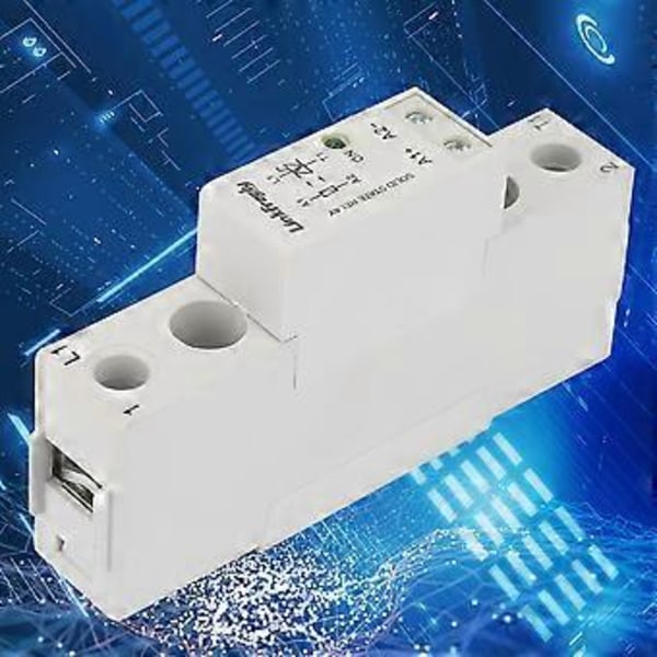 SMT48 Din Skinne Solid State Relæ Board DC Kontrol AC SSR Relæ Switch Modul (SMT4810)