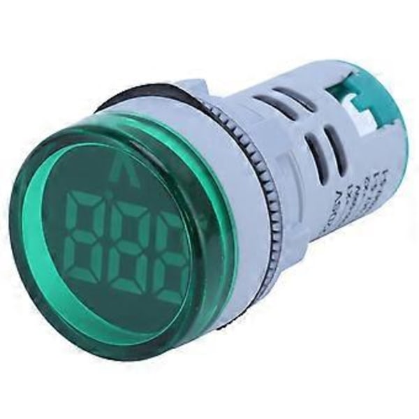 AD16‑22FSV Rund Form Digital Spændingssignalindikator Spændingsmålerindikator 60~500V AC Grøn