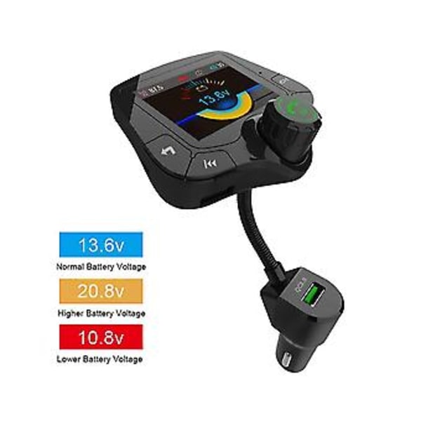 G24 FM Transmitter Bil Bluetooth Modtager Bil MP3 Afspiller Bil
