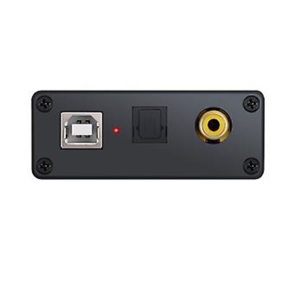 USB DAC-konverter USB Lydkortadapter Oppgraderer Lydsystemets Utgang