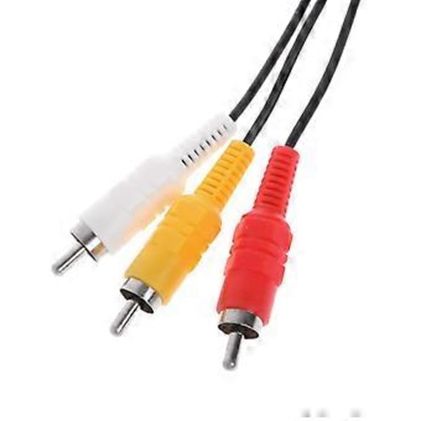 1,8M/6FT Fuld Pin Komposit RCA AV Ledning Stereo Komposit Audio Video TV Adapter Kabel Til Sega Dreamcast til DC AV Kabel