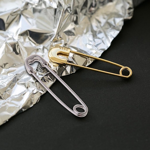 Eksklusive øreringe Simple Small Pin Stud Øreringe Ear Threader til Unisex
