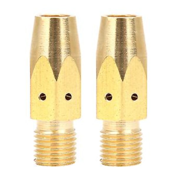 Kontaktspidsadapter til MIG svejsepistol gasdiffuser til Miller M-25/M-40 & Hobart (2 stk)