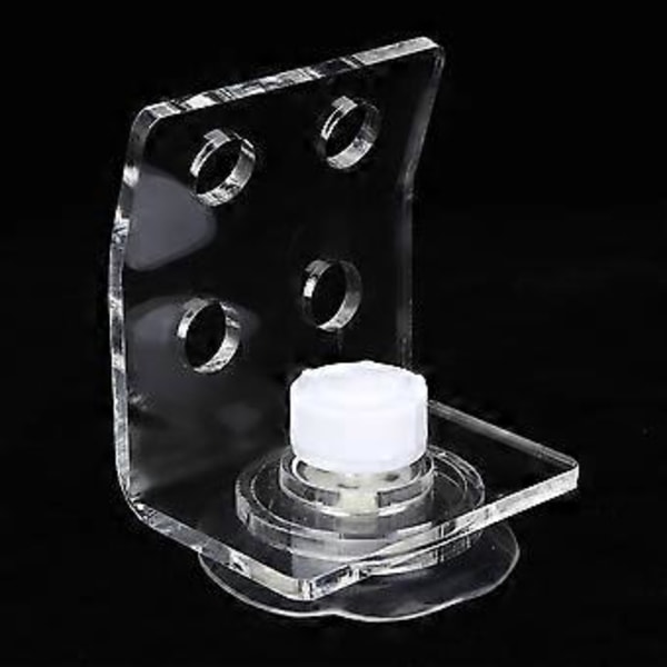 Akryl Gjennomsiktig Akvarium 4 Hull Front Bøyd Korall Fragment Stativ Rack Brakett Holder Akvarium Tilbehør